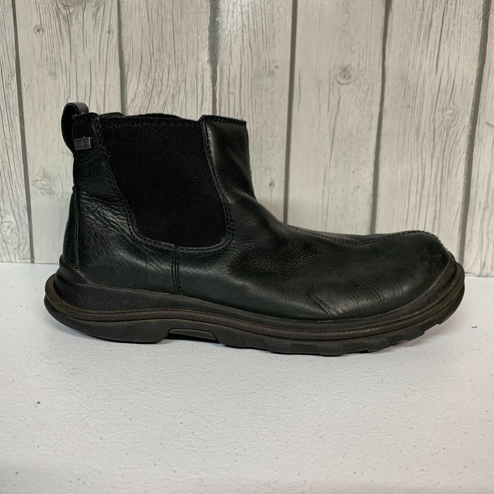 Clarks Woman's Black Leather Boots 73330
